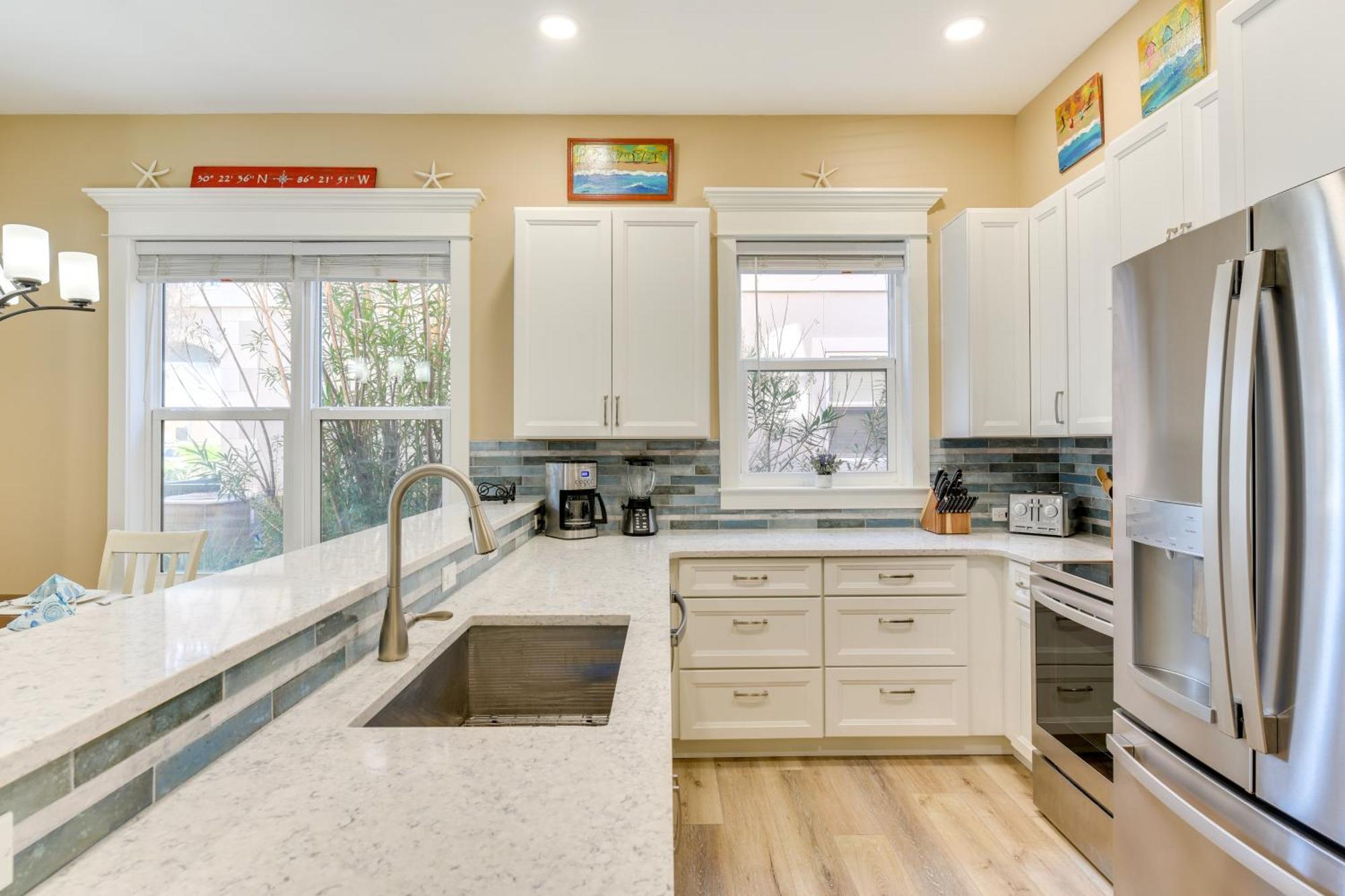 Bright And Modern Townhome Steps To Miramar Beach! Destin Luaran gambar