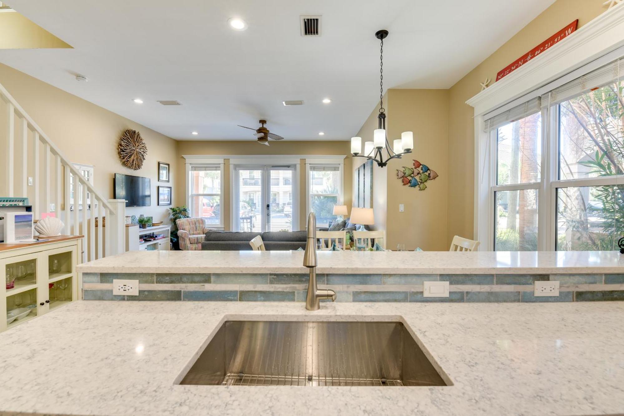 Bright And Modern Townhome Steps To Miramar Beach! Destin Luaran gambar