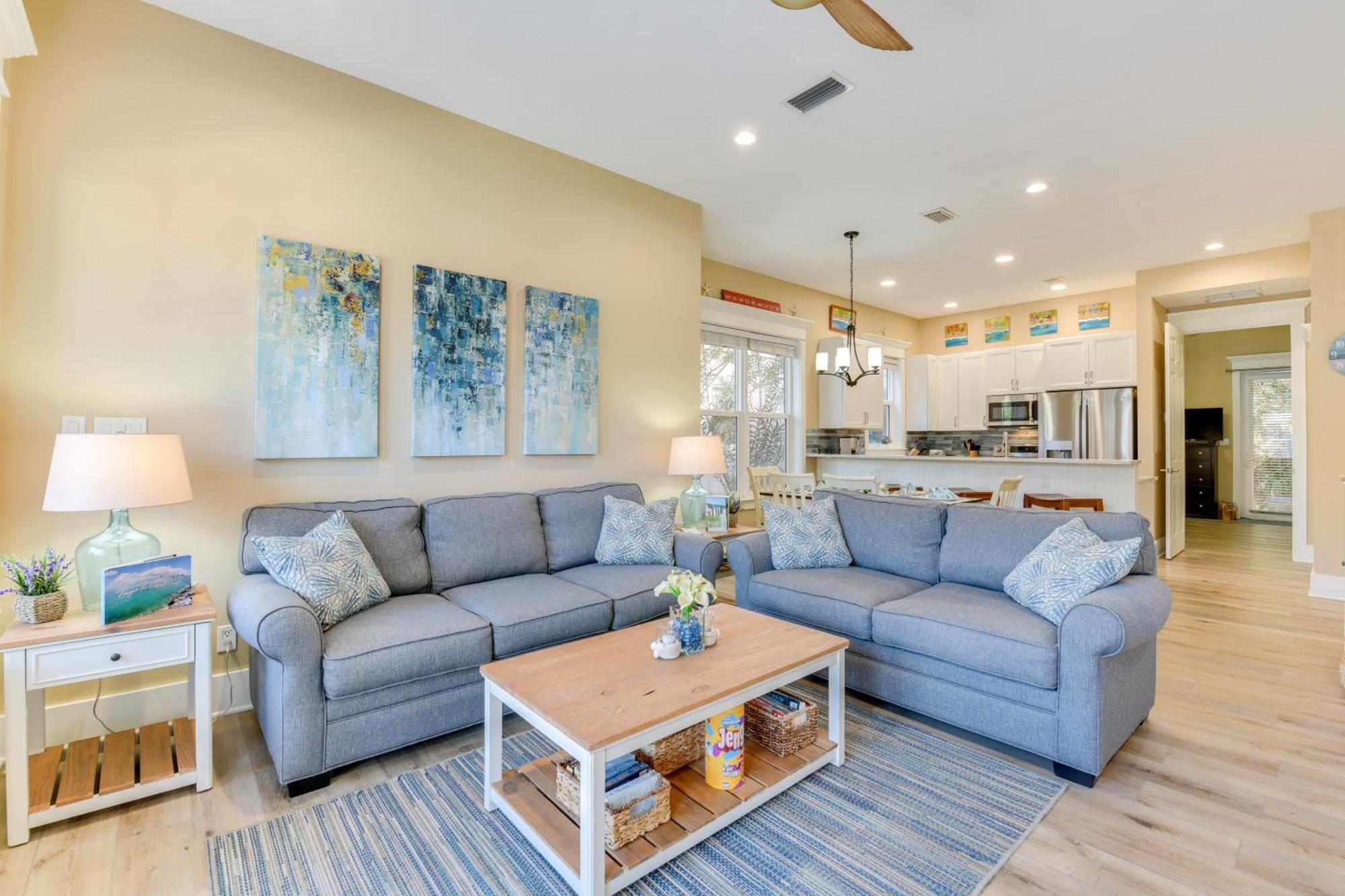 Bright And Modern Townhome Steps To Miramar Beach! Destin Luaran gambar